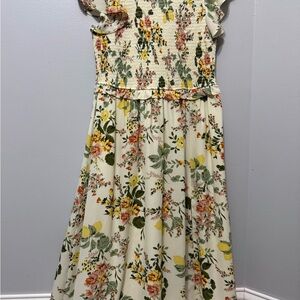 Sugarlips Floral Kids Dress with Ruffle Details